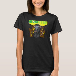 Camiseta Monstro do Império Mãe Mamãe Assustadora do Hallow