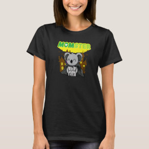 Camiseta Monstro do Império Mãe Mamãe Assustadora do Hallow