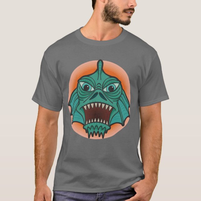 Camiseta Monstro do pântano (Frente)