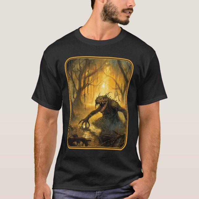Camiseta Monstro do pântano nº 1 (Frente)