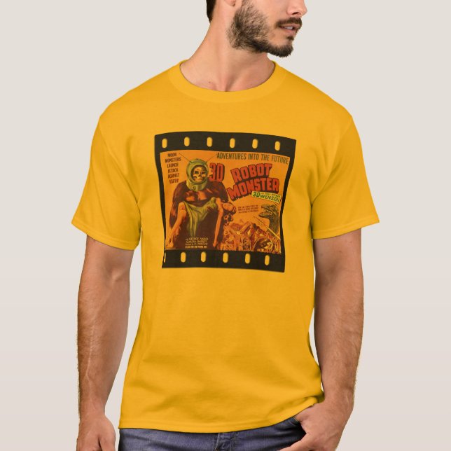 Camiseta Monstro do robô (Frente)