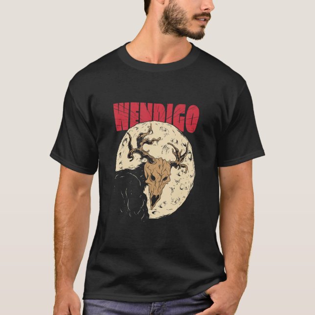Camiseta Monstro do Wendigo (Frente)