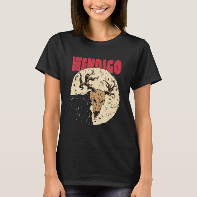 Camiseta Monstro do Wendigo (Frente)