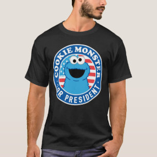 Camiseta Monstro dos Biscoitos para Presidente