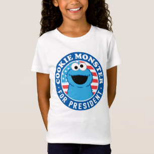 Camiseta Monstro dos Biscoitos para Presidente