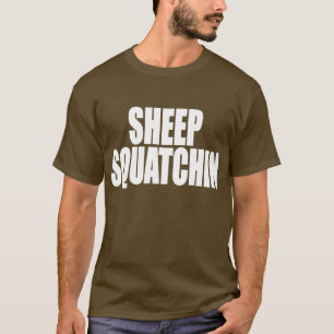 Camiseta Monstro dos CARNEIROS SQUATCHIN & mistérios