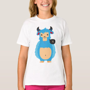 Camiseta Monstro engraçado dizendo oi