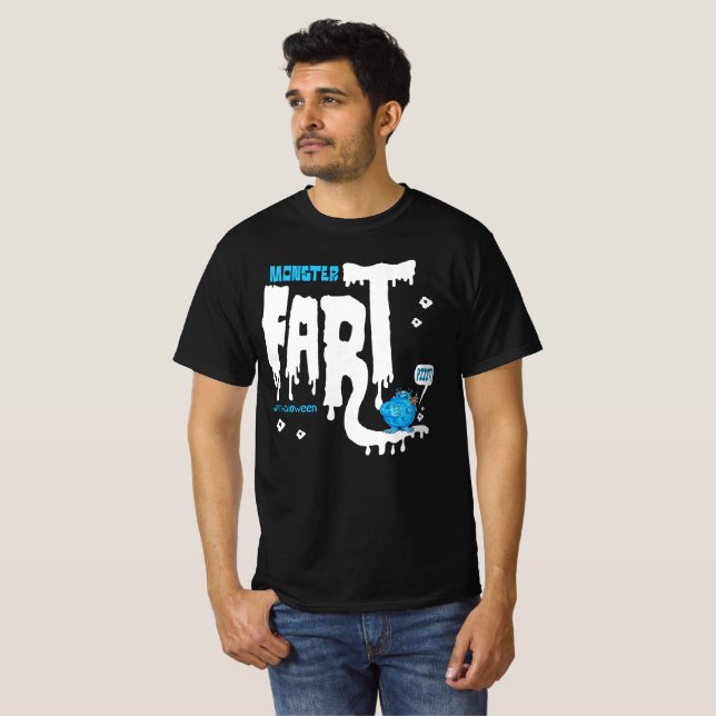 Camiseta Monstro Fart!!! (Frente Completa)