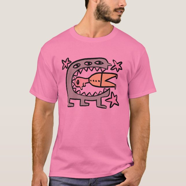 Camiseta Monstro feliz (Frente)