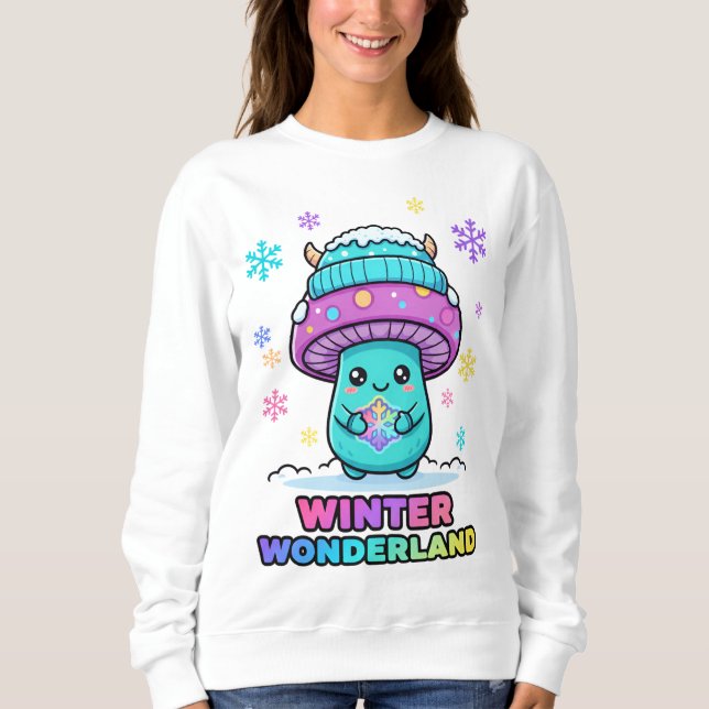 Camiseta Monstro Floco de Neve (Frente)