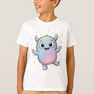 Camiseta Monstro Fofinho Dançando