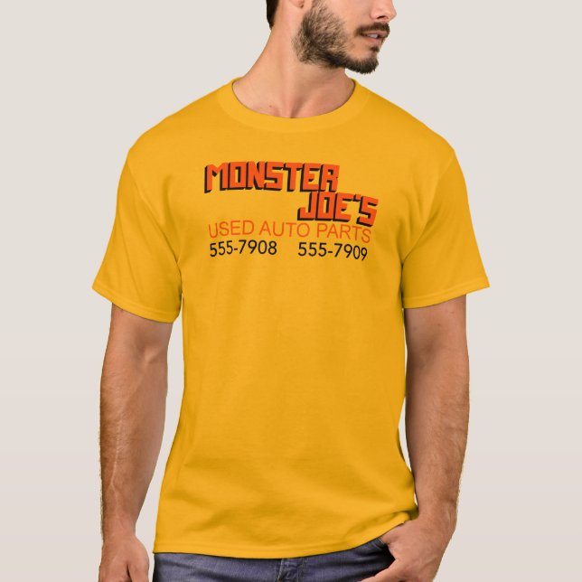 Camiseta monstro Joe (Frente)