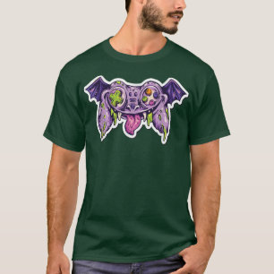 Camiseta Monstro Joystick I Controlador Halloween Gamer Hor