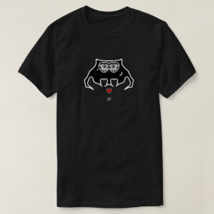 Camiseta Monstro Legal com Cicatriz e Coração Criatura de D