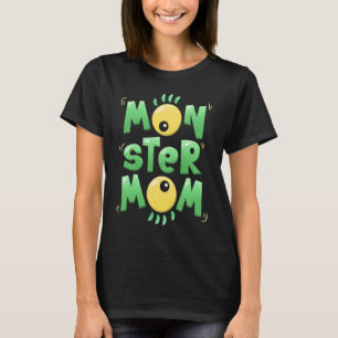 Camiseta Monstro Mãe Dia de as Bruxas engraçado Mamãe Assus