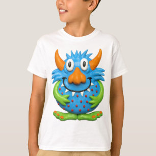 Camiseta Monstro manchado doce