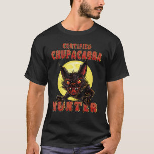 Camiseta Monstro mítico - Chupacabra Hunter - Cryptid Mon
