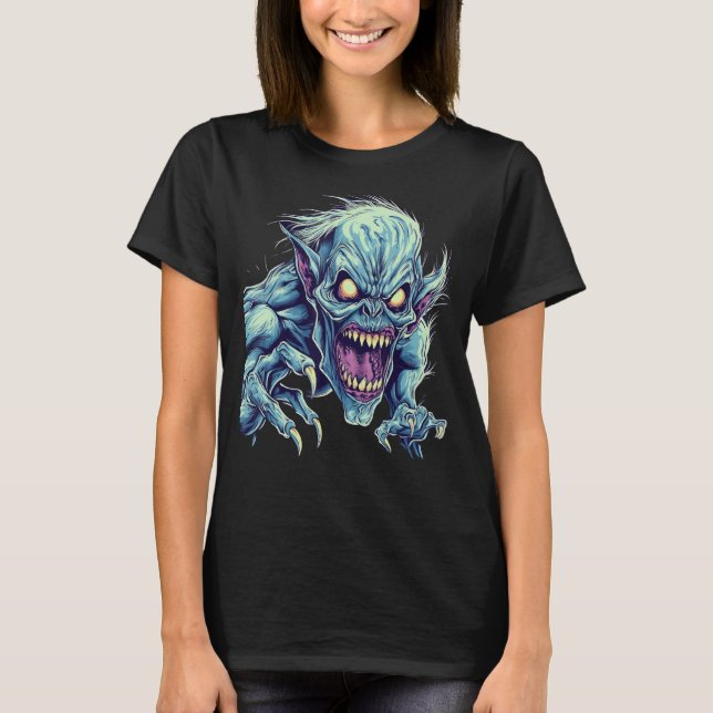 Camiseta Monstro Monstro Demon Devil Vampire Guhl Zombie 2 (Frente)