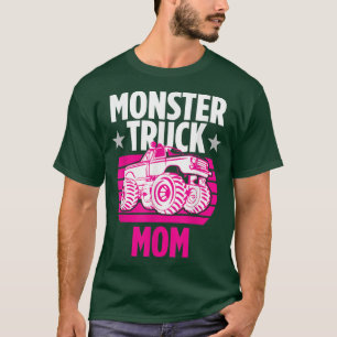 Camiseta Monstro Retro Incrível Truck Mãe Traz Pedras Quand
