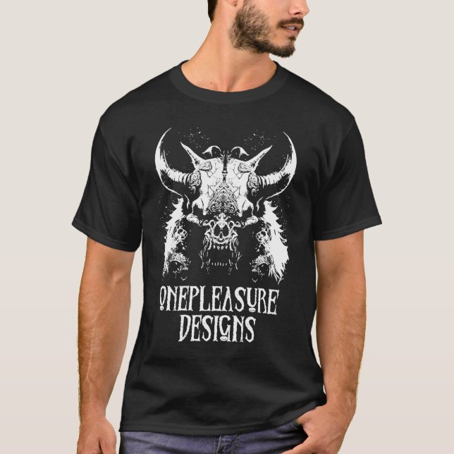 Camiseta Monstro Taurus Creepy Zombie Horror (Frente)