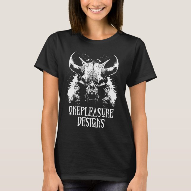 Camiseta Monstro Touro Zumbi Sinistro Horror (Frente)
