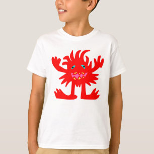Camiseta Monstro Vermelho