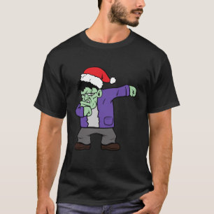Camiseta Monstro Zombie Dabbing Dab Dancing Halloween Assus