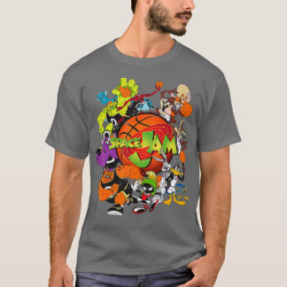 Camiseta Monstros com Emperramento de Espaço e Esquadrão Un