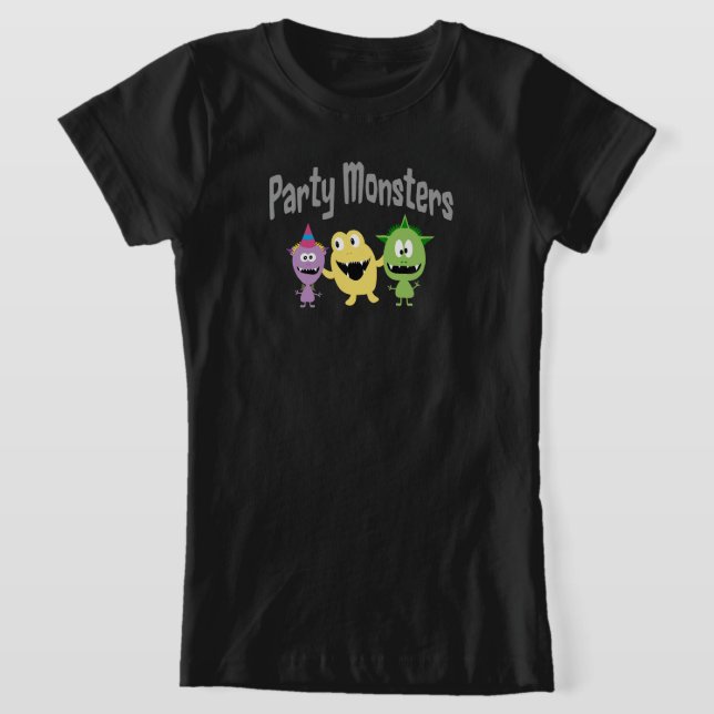 Camiseta Monstros de Festa (Postura )