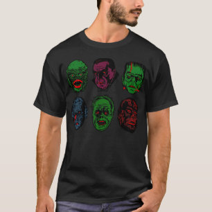 Camiseta Monstros de Filmes Famosos Mani-Yack