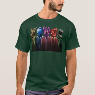 Camiseta Monstros de Jogos Noita