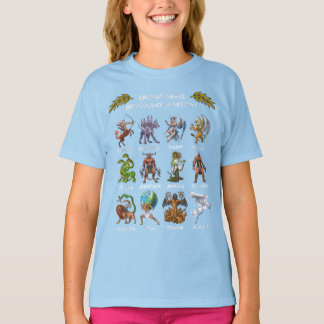 Camiseta Monstros de mitologia grega antiga