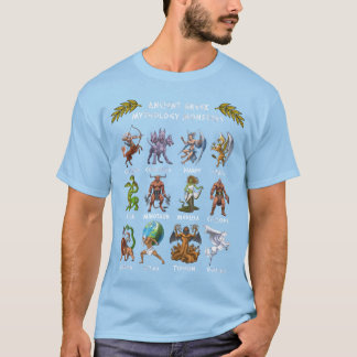 Camiseta Monstros de mitologia grega antiga