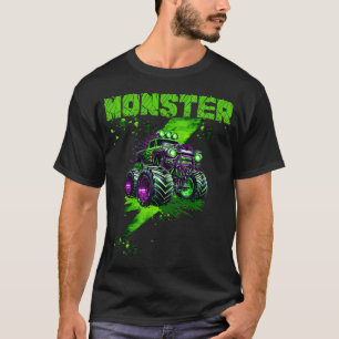 Camiseta Monstros de moda rapazes Jam Trucks