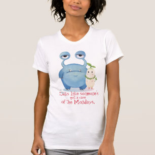 Camiseta Monstros de segunda-feira, Aliens a caminho do tra