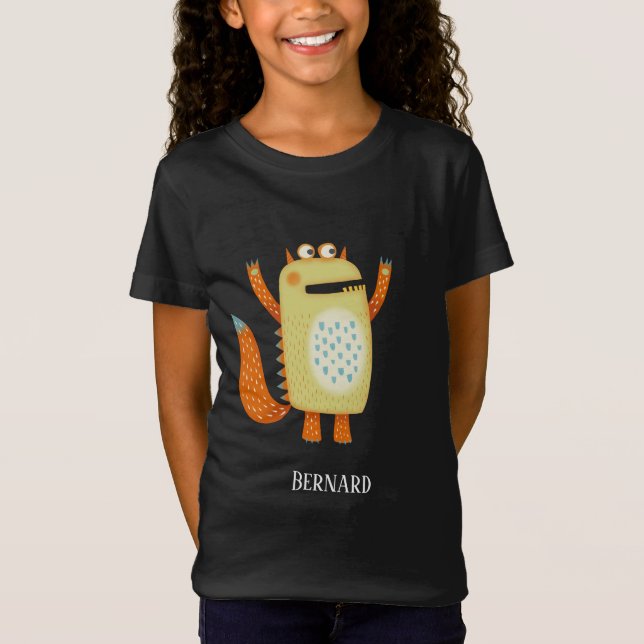 Camiseta Monstros Divertidos Personalizados (Frente)