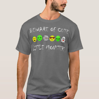 Camiseta Monstros do Dia das Bruxas Bonitos104 1461