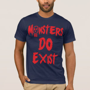 Camiseta Monstros do existe