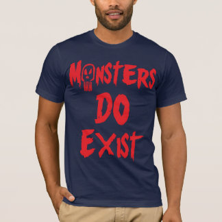 Camiseta Monstros do existe