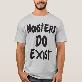 Camiseta Monstros do existe
