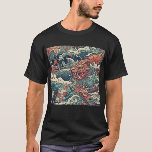 Camiseta Monstros do Mar (Frente)