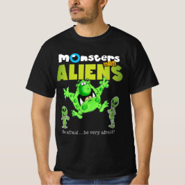 Camiseta Monstros e Aliens V3