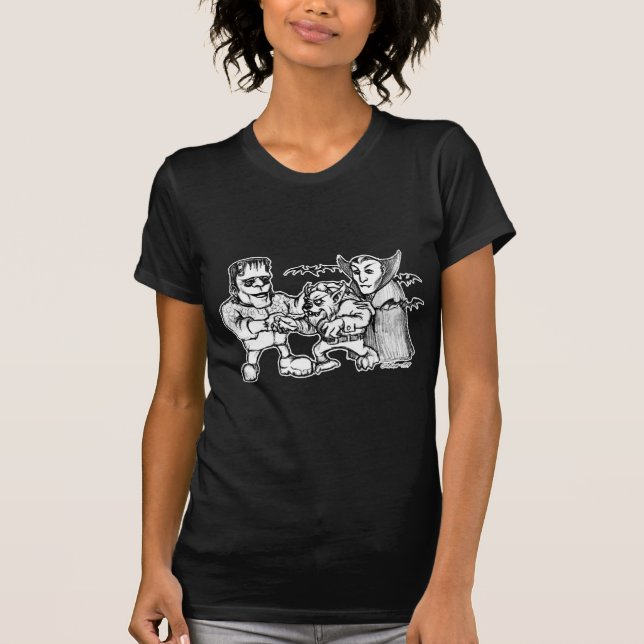 Camiseta Monstros Engraçados (Frente)