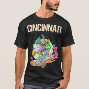 Camiseta Monstros Felizes - Cincinnati
