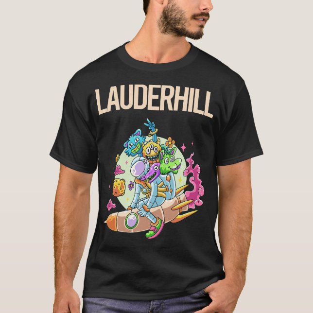 Camiseta Monstros Felizes - Lauderhill (Frente)