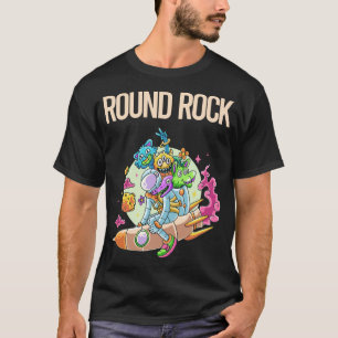 Camiseta Monstros Felizes - Round Rock