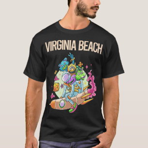 Camiseta Monstros Felizes - Virginia Beach