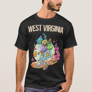Camiseta Monstros Felizes - Virgínia Ocidental
