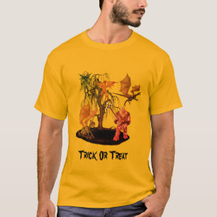 Camiseta Monstros Goblins cria Halloween