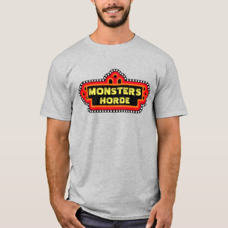 Camiseta Monstros Horde Retro Pizza Local T Shirt